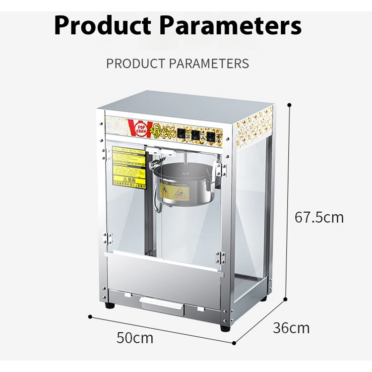 Popcorn Maker Machine Stainless Steel