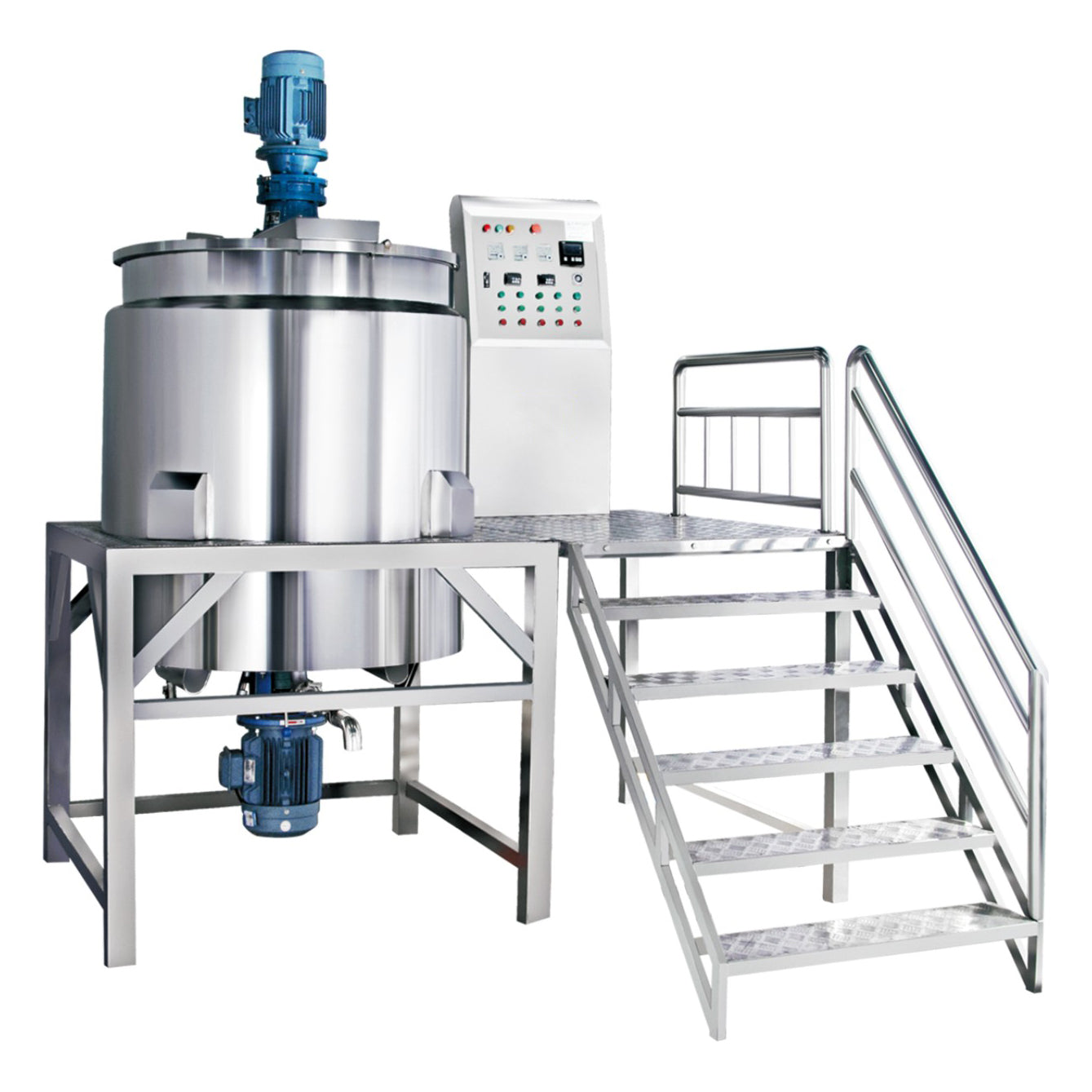 Shampoo liquid soap making machine detergent small mixer machine production line - aibasetek