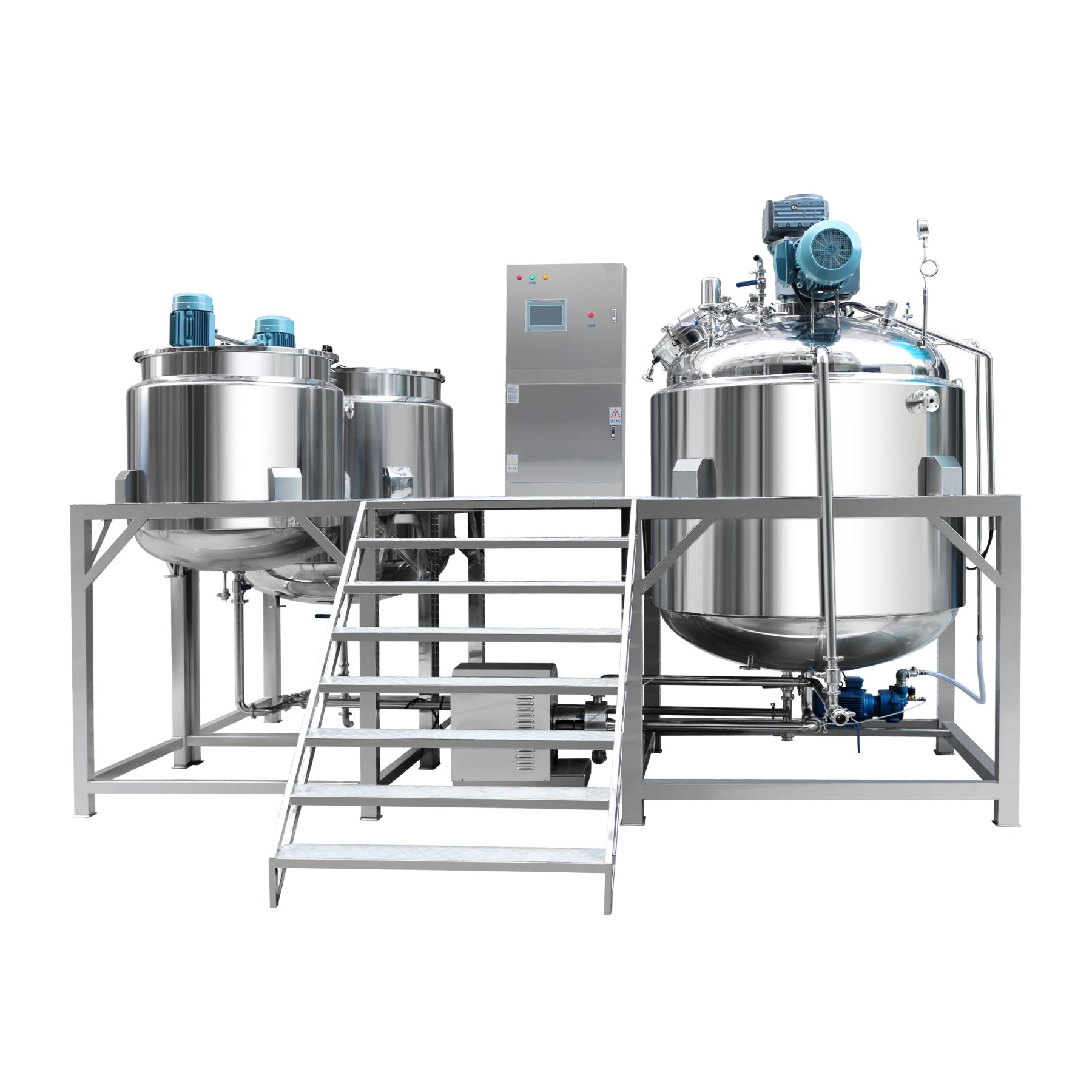 Food processing vacuum mayonnaise making machine emulsifier - aibasetek