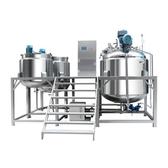 Food processing vacuum mayonnaise making machine emulsifier - aibasetek