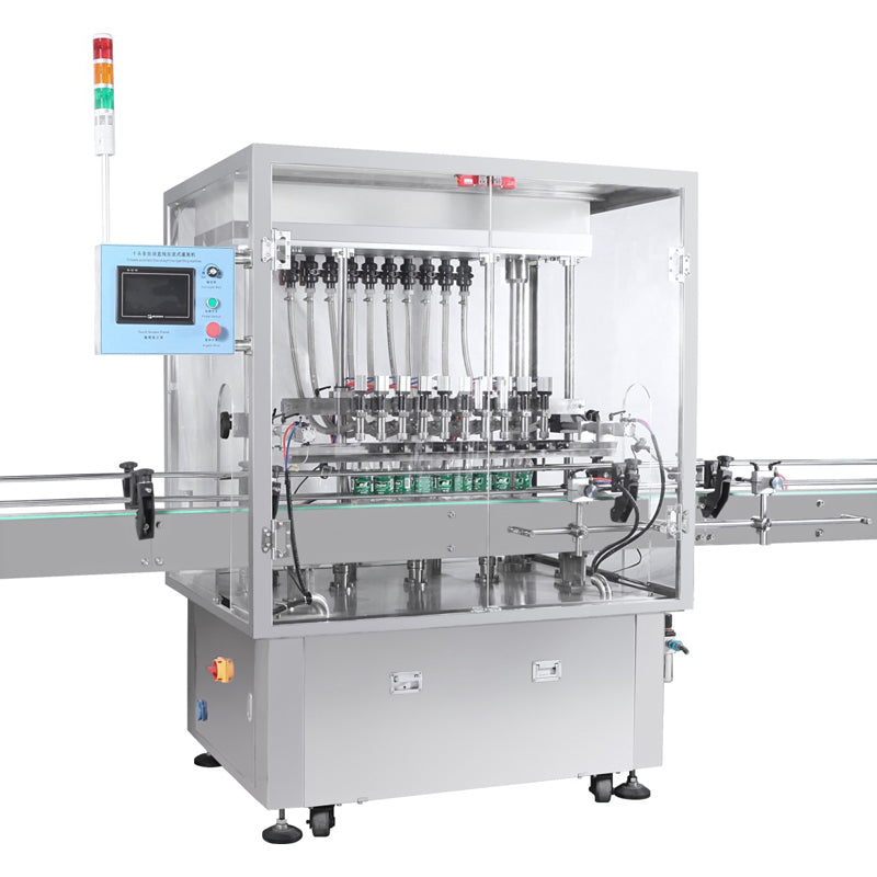 China Cream bottle Automatic liquid filling machine - aibasetek