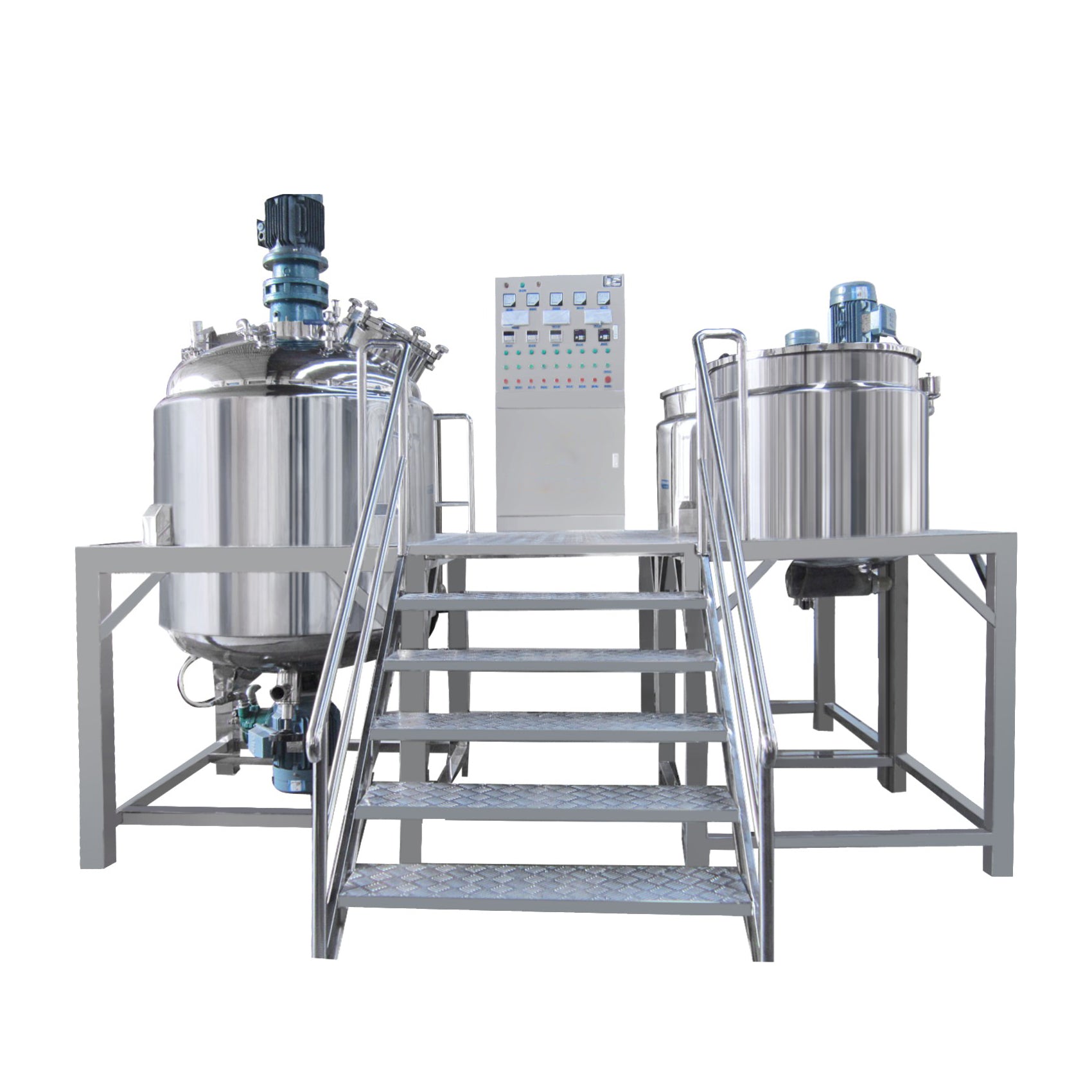 Food processing vacuum mayonnaise making machine emulsifier - aibasetek