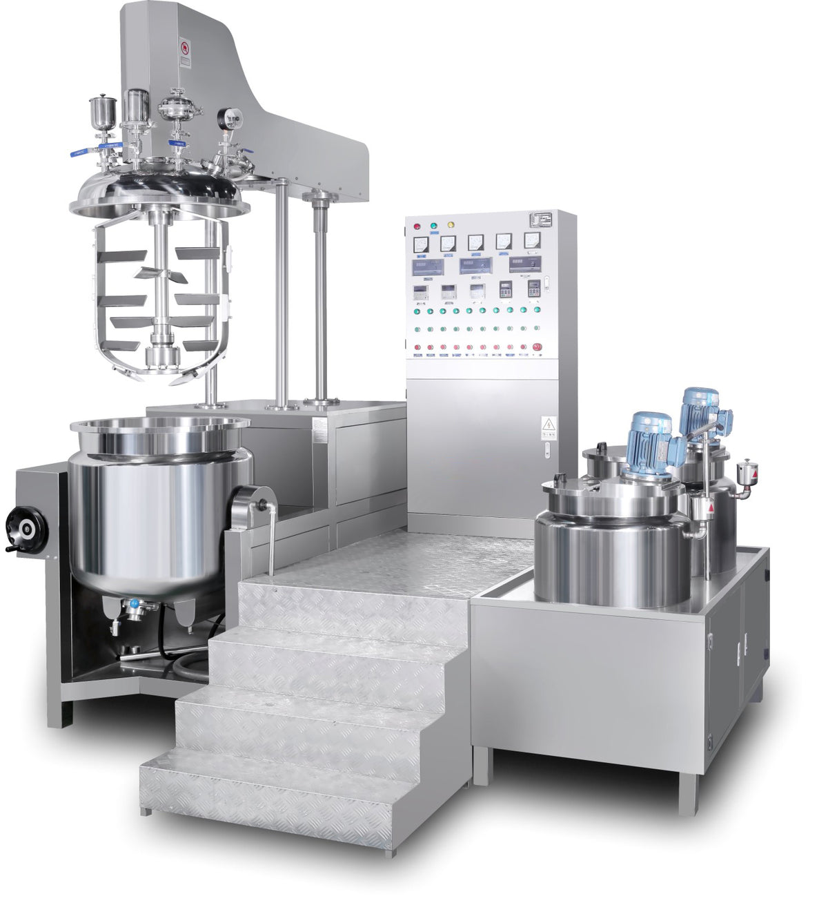 Vacuum Emulsifying Homogenizing Mixing machine - aibasetek