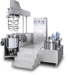 Vacuum emulsifier homogenizer machine for cream soap shampoo production line - aibasetek