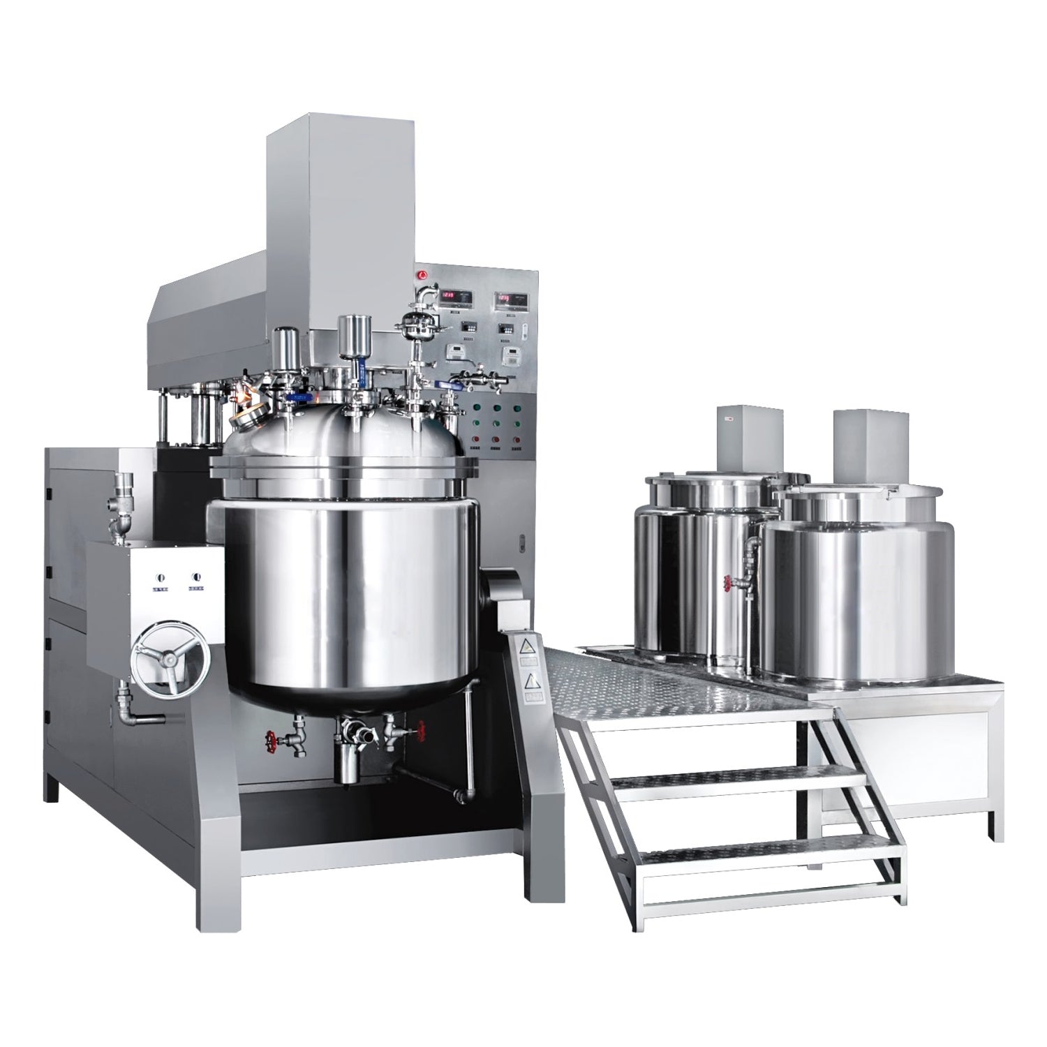 Cosmetic vacuum mixer homogenizing emulsifier for cream - aibasetek