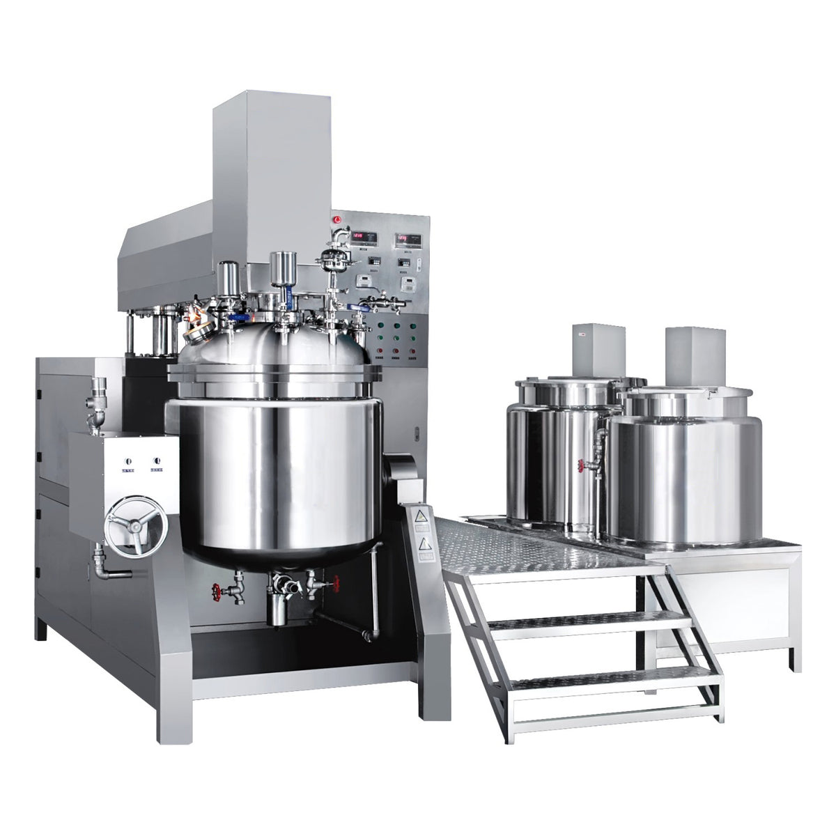 Cosmetic vacuum mixer homogenizing emulsifier for cream - aibasetek